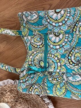 Vera Bradley Turquoise Peacock Paisley Bag